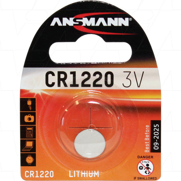 Ansmann CR1220 3V Lithium Battery