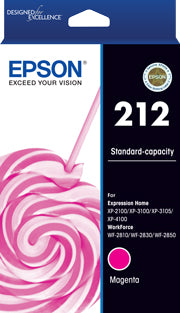 Epson 212 Magenta Standard Ink Cartridge