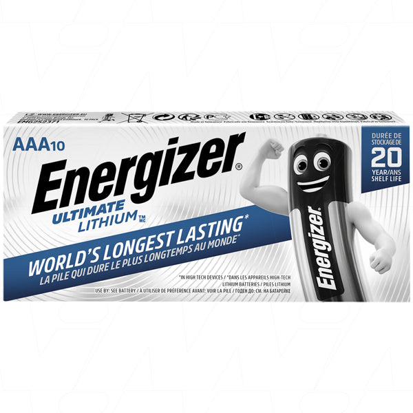 Energizer AAA Lithium Box 10 L92-BP10