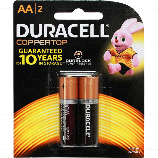 Duracell Coppertop AA 1.5V Alkaline Battery
