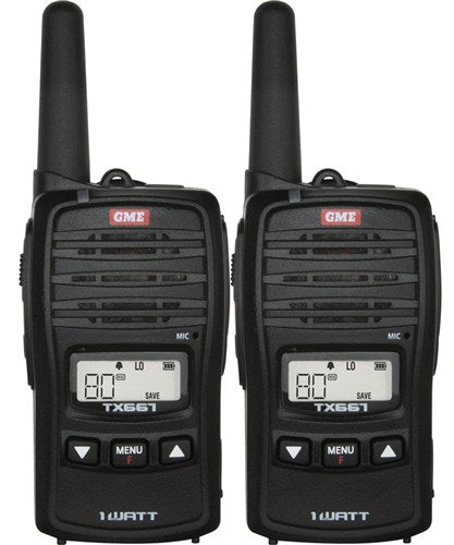GME TX667 1Watt UHF Twin Pack