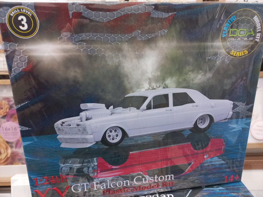 DDA243K Ford XY GTHO Custom Slammed 1/24 Plastic Kit