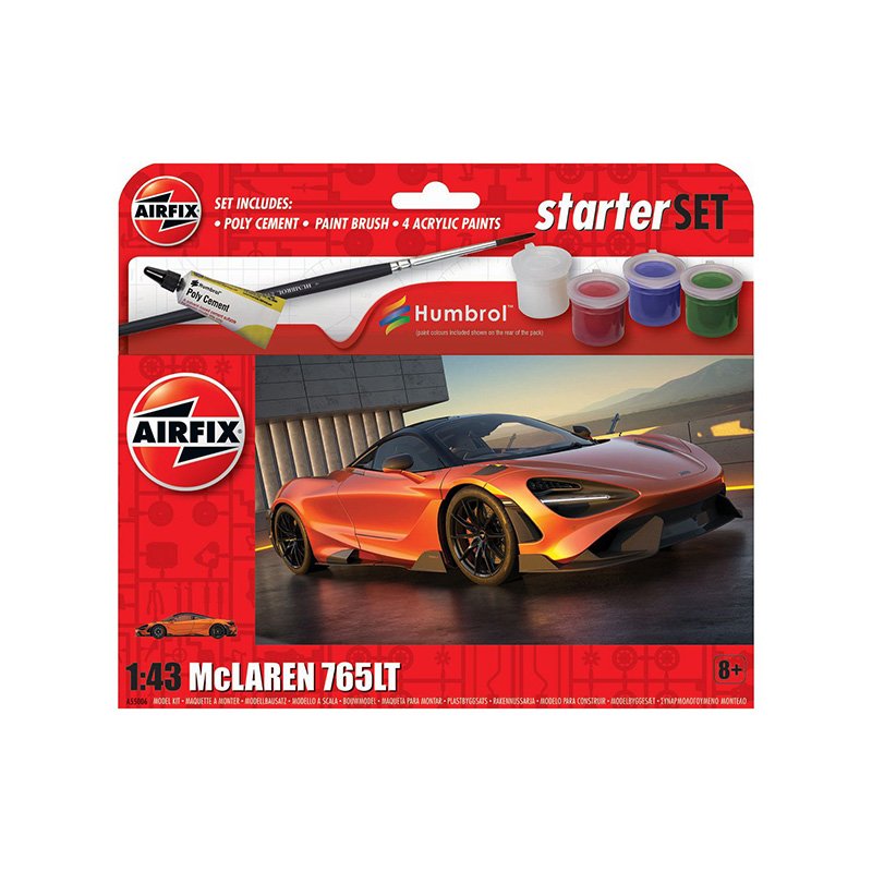 Airfix McLaren 765 Starter Set 1/43 A55006