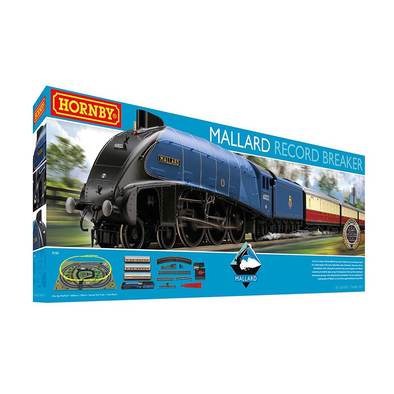 HORNBY MALLARD RECORD BREAKER TRAIN SET R1282SF