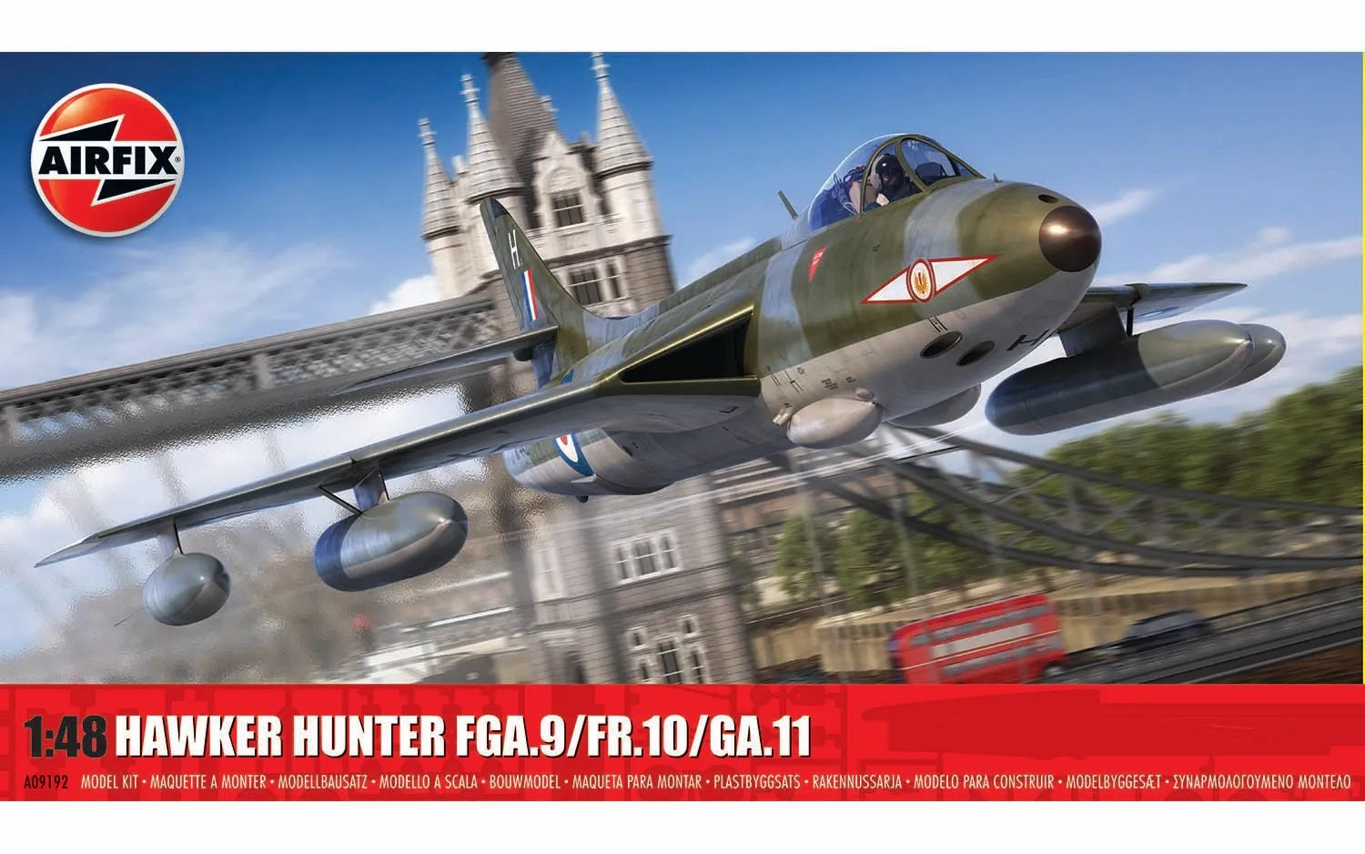 Airfix Hawker Hunter FGA9/FR10/GA11 1/48 A09192