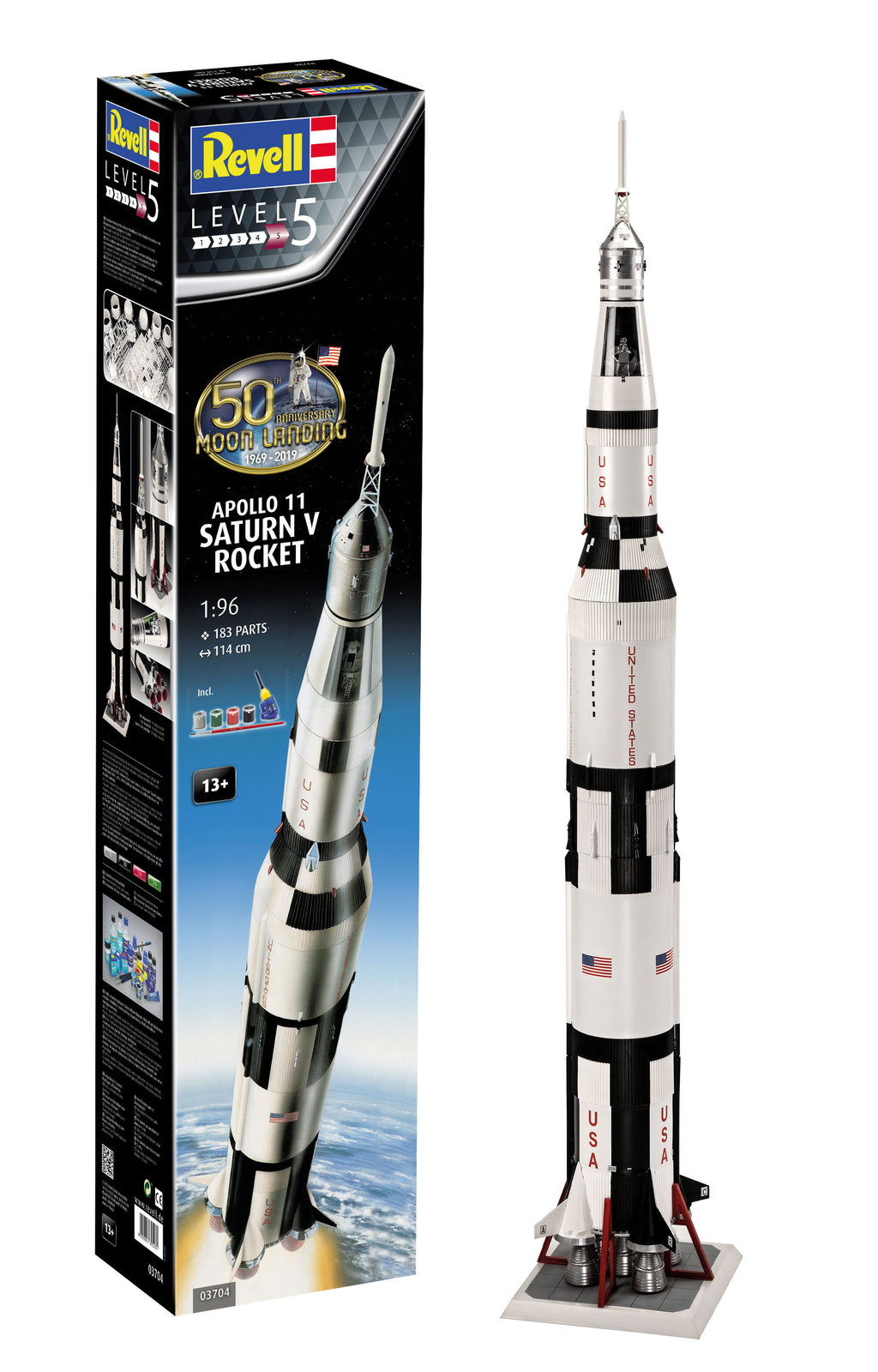 Revell Saturn V Rocket 1:96 03704