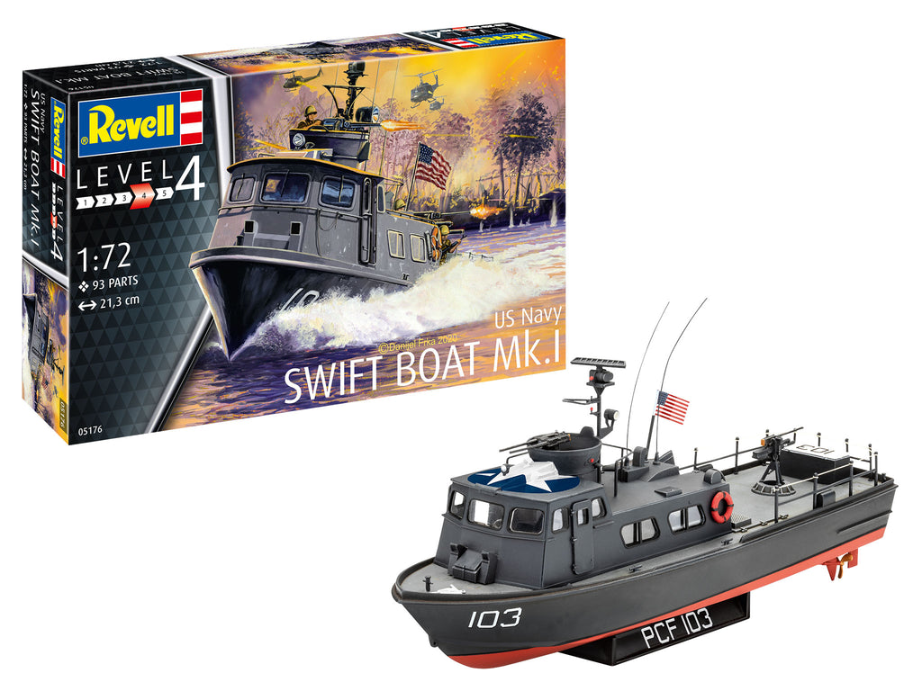 REVELL US Navy SWIFT BOAT Mk.I 1:72 SCALE 05176