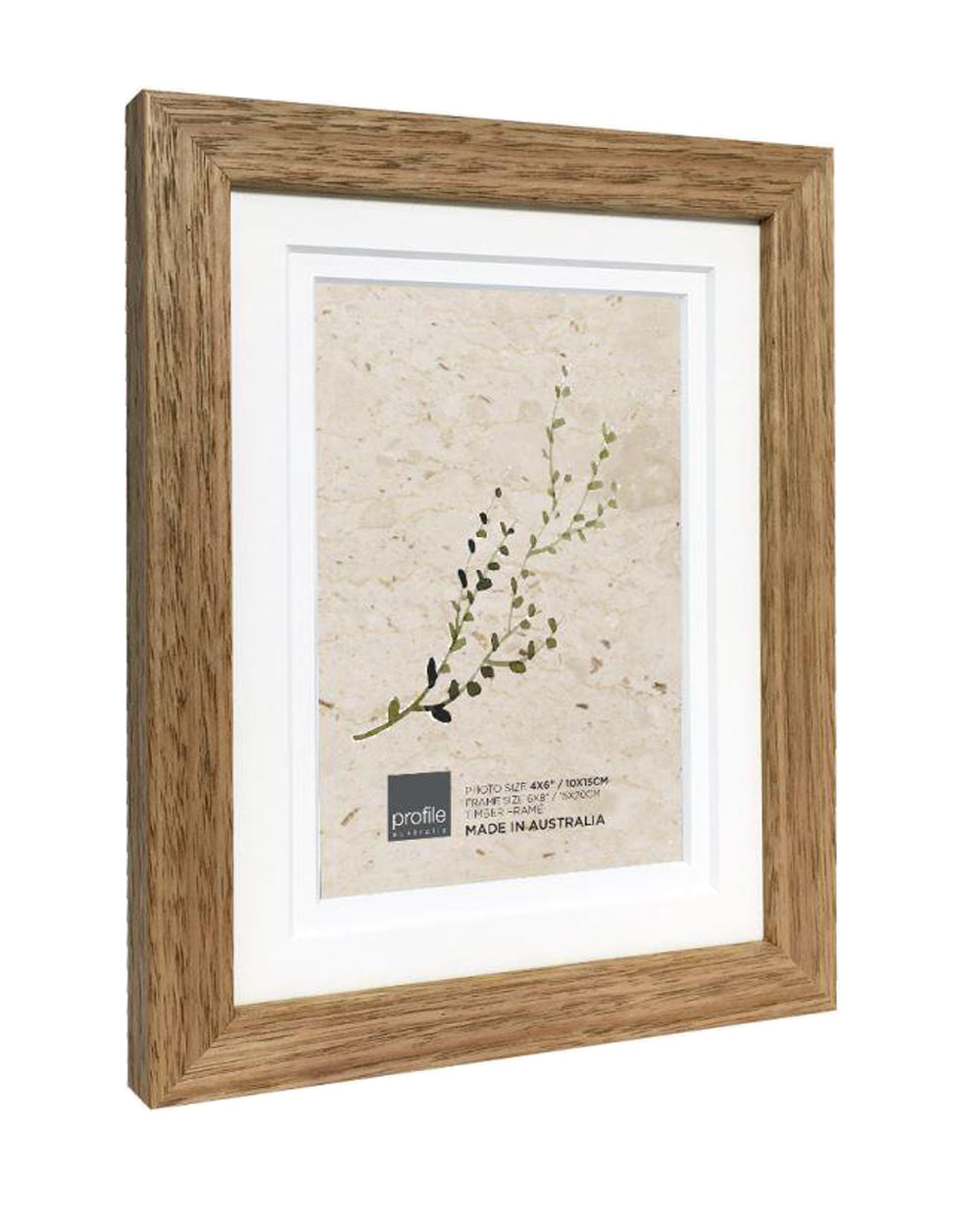10420 Tassie Oak Double matted Timber Photo Frame