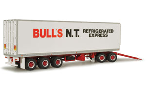 HWR Bulls Freight Trailer/Dolly 12987