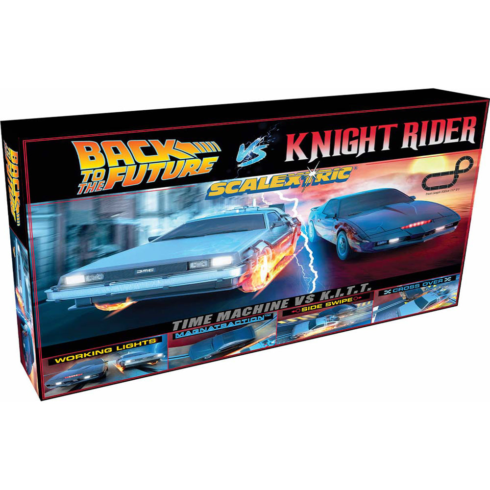 Scalextric Back To The Future v Knight Rider C1431s