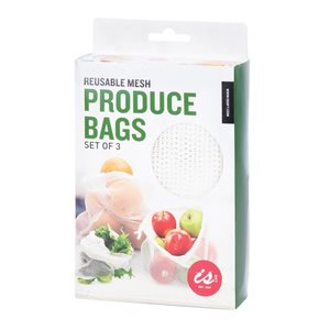 Resuable Mesh Produce Bags Set of 3 35396