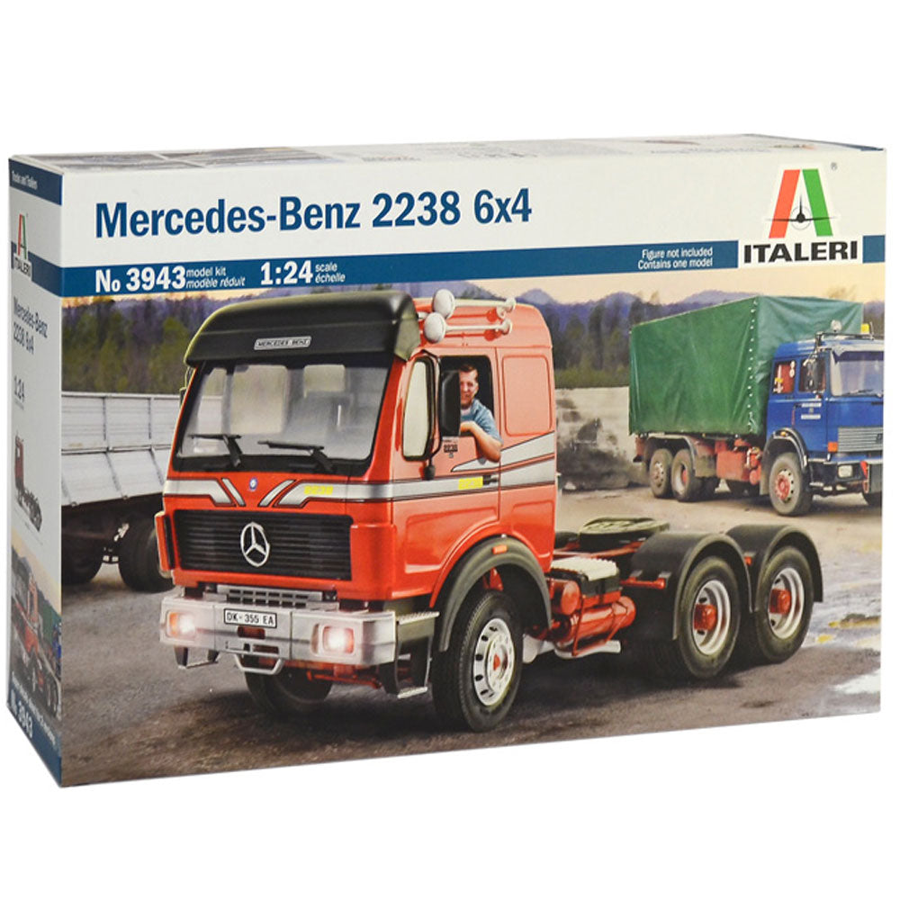 Italeri Mercedes Benz 2238 6x4 Truck1:24
