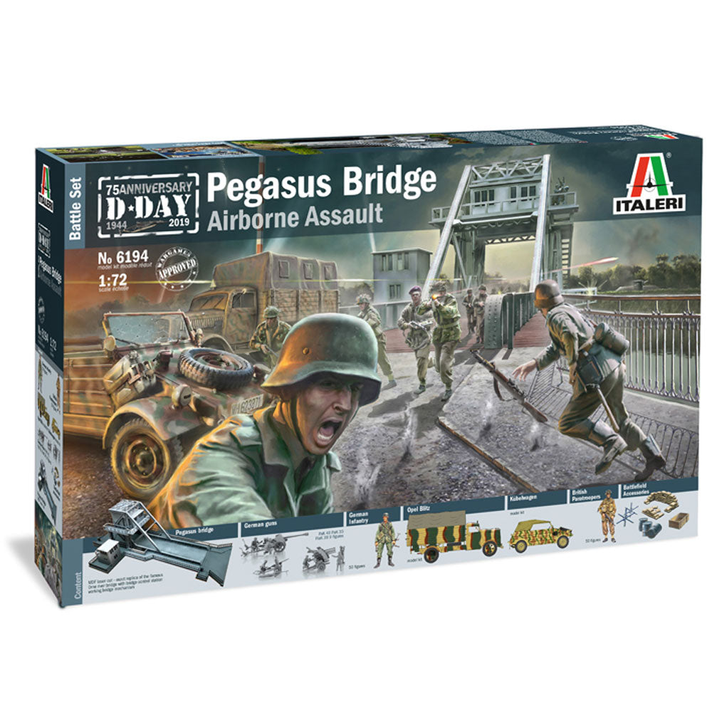 Italeri Pegasus Bridge D-Day 1:72 6194S