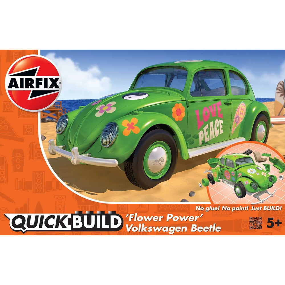 Airfix Quickbuild VW Beetle Flower J6031