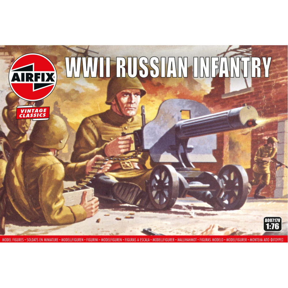 AIRFIX RUSSIAN INFANTRY 1/76 Scale 00717V