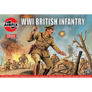 Airfix Vintage WW1 British Infantry 00727V