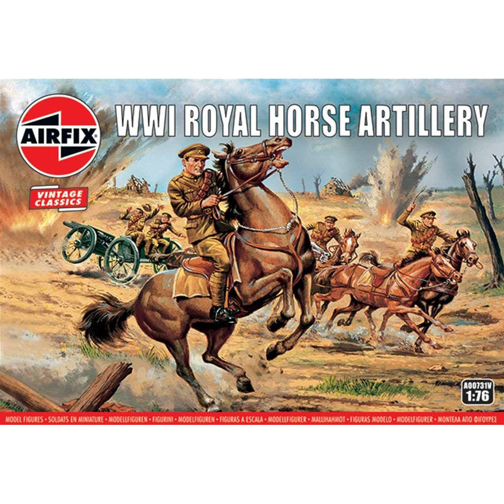 Airfix Vintage WW1 Royal Horse Artillery 00731V