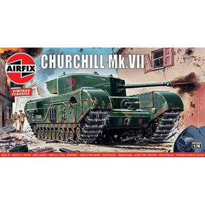Airfix Vintage Churchill MK7 Tank 01304V