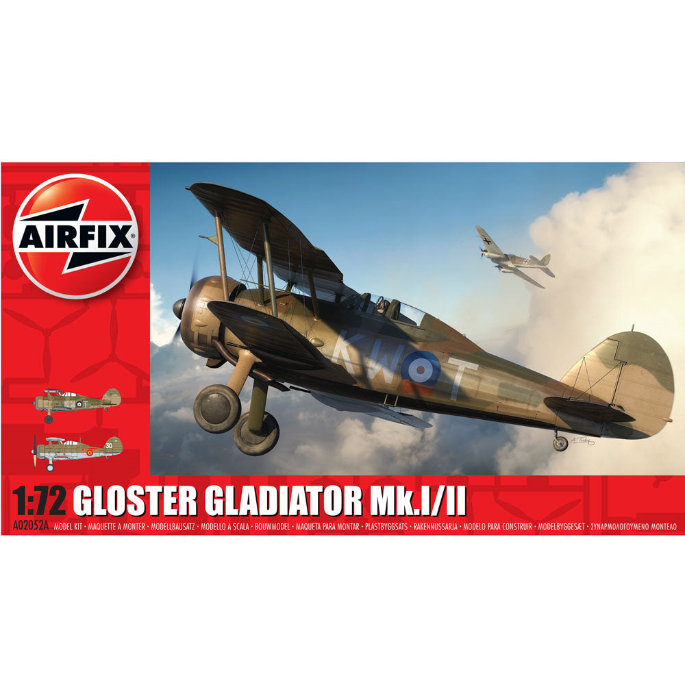 Airfix Gloster Gladiator 1:72 58-02052A
