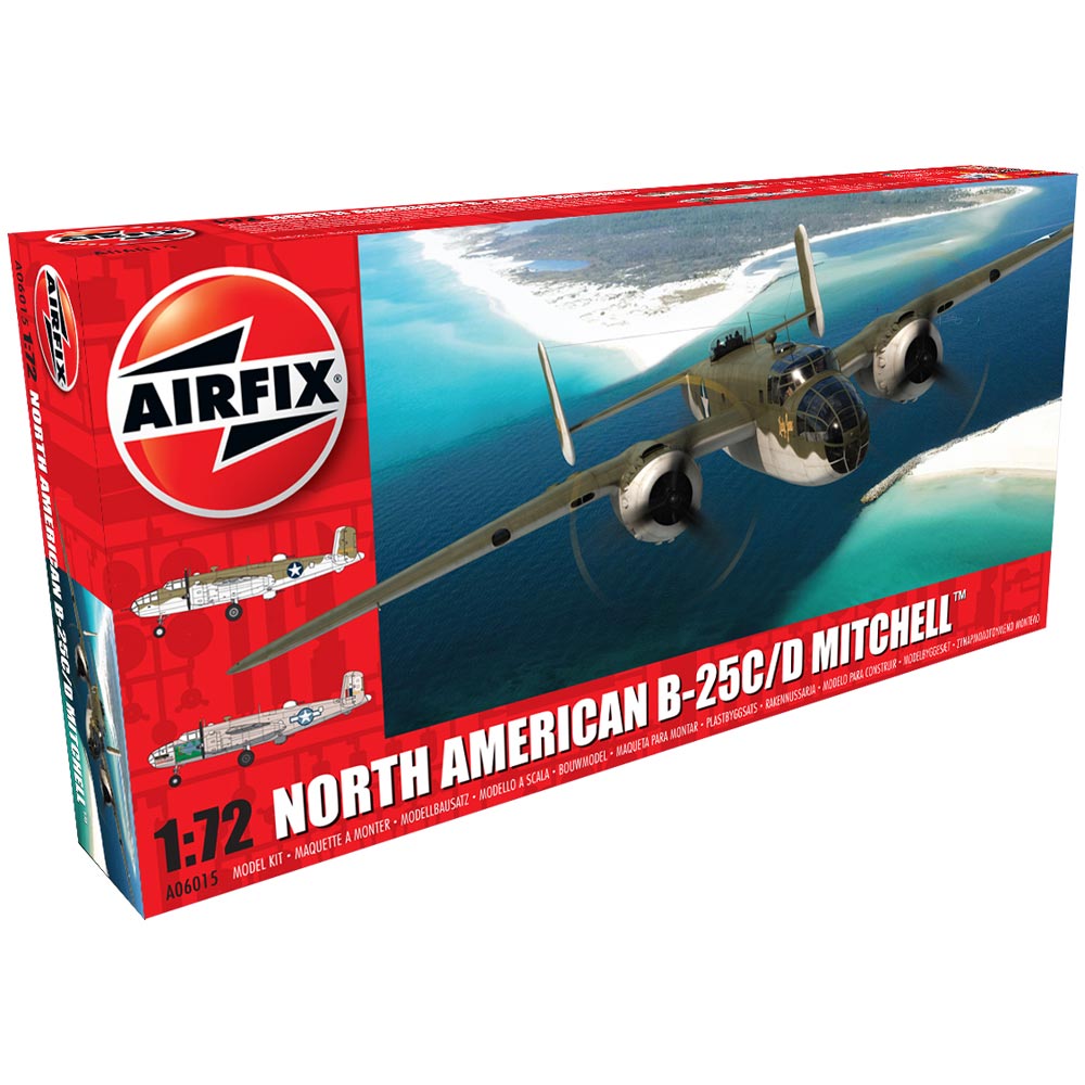 Airfix North American B25C Mitchell06015