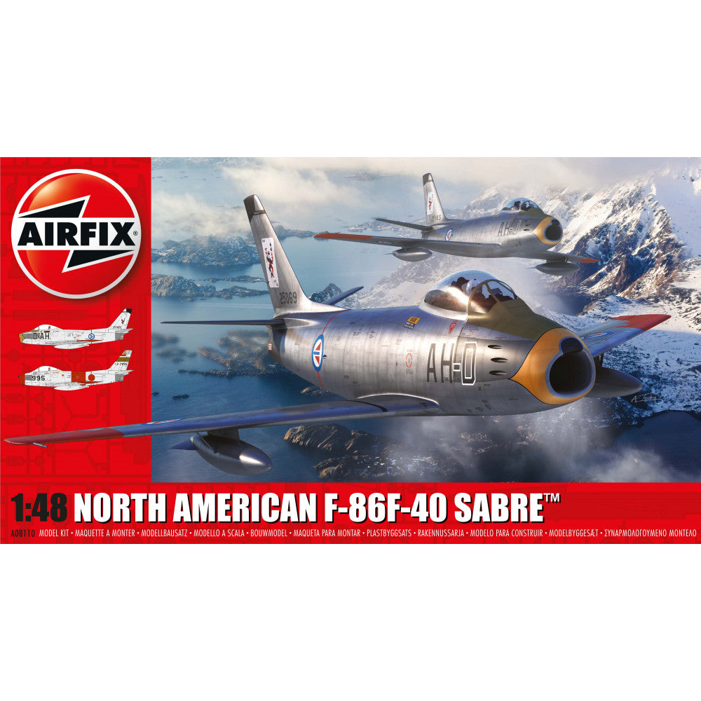 AIRFIX NORTH AMERICAN F-86F-40 SABRE 1/48 08110