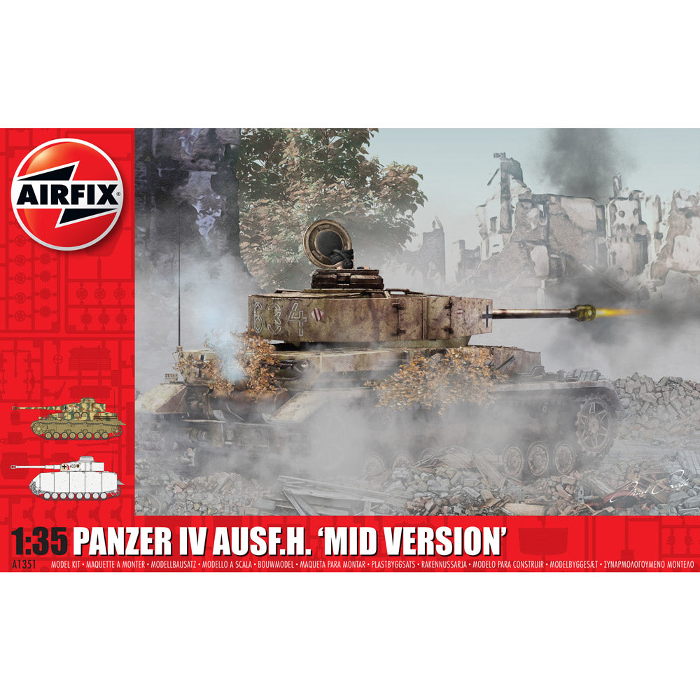 Airfix Panzer IV AUSF.H Tank 58-1351