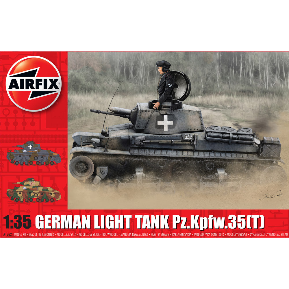 Airfix German Light Tank PZKPFW35 1362