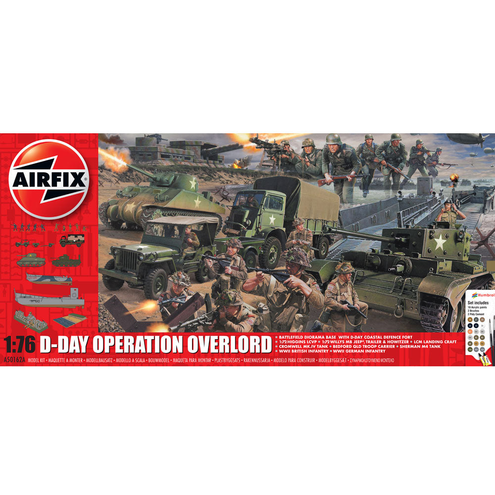 AIRFIX D-DAY 75TH ANNIVERSARY OPERATION OVERLORD GIFT SET 50162