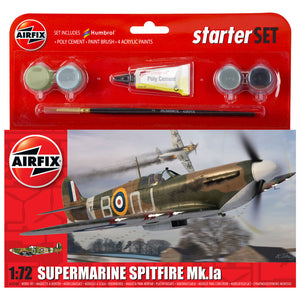 Airfix Spitfire MK1A 1:72 Starter Set 55100