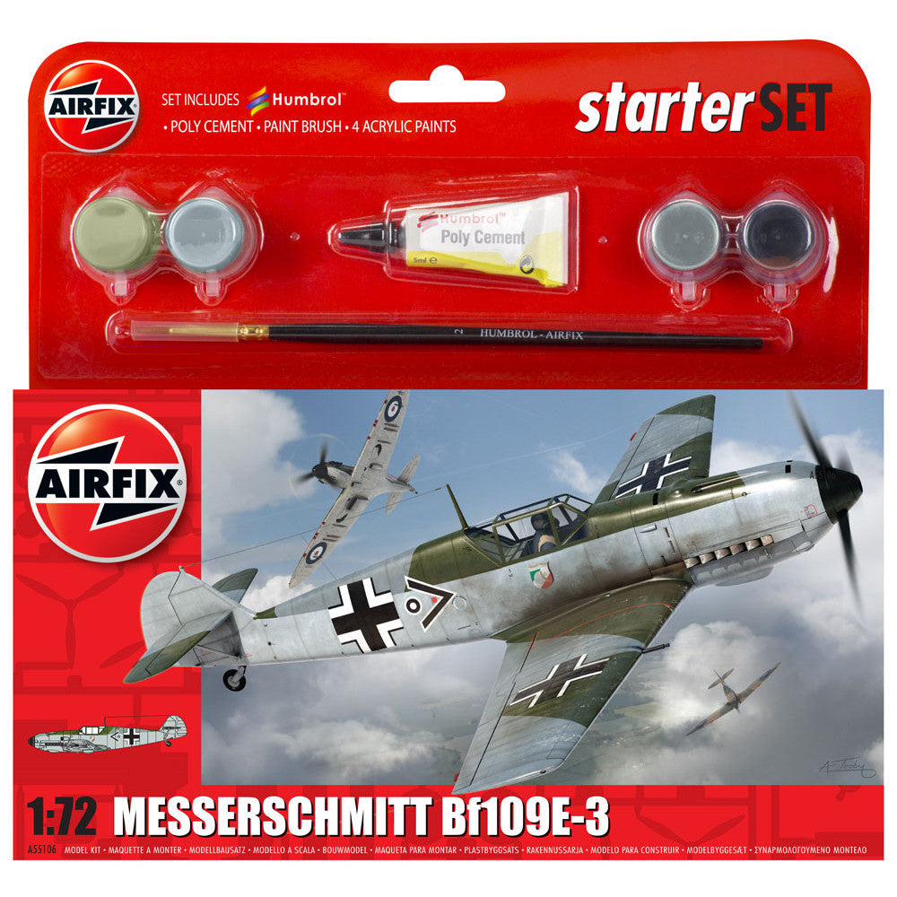 Airfix Messerschmitt BF109E 55106