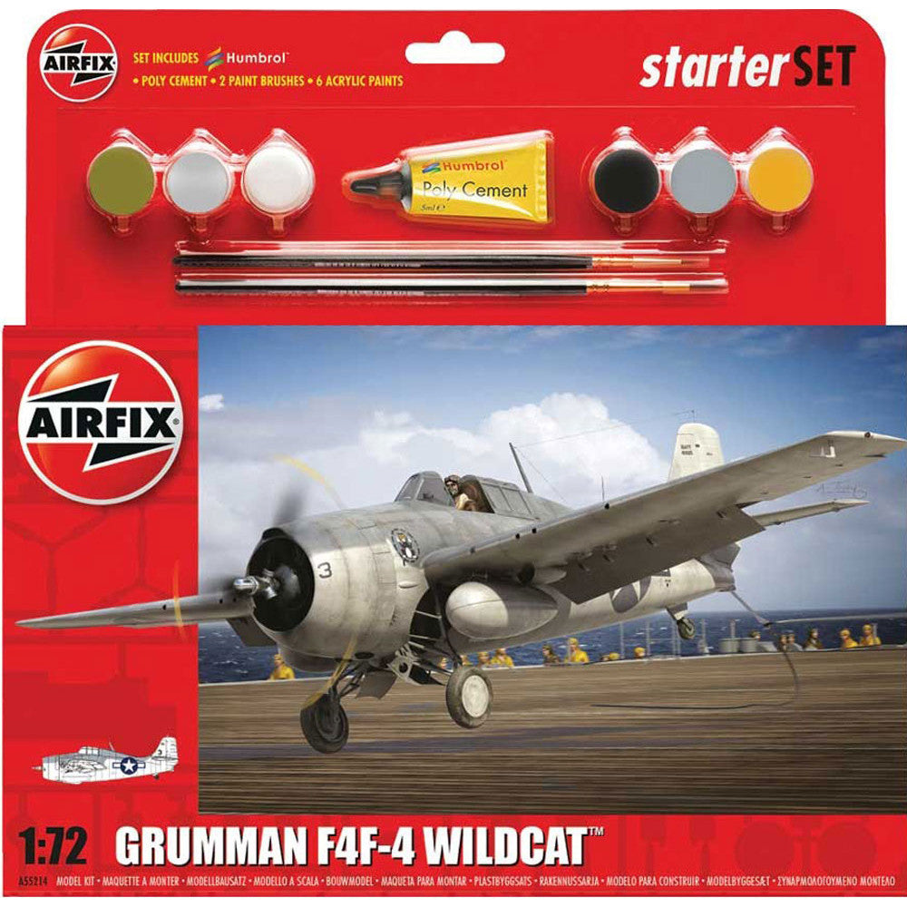 Airfix Grumman Wildcat F4F-4 55214