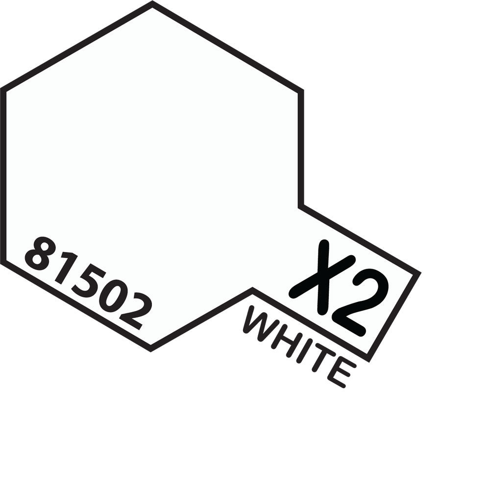 TAMIYA MINI X-2 WHITE