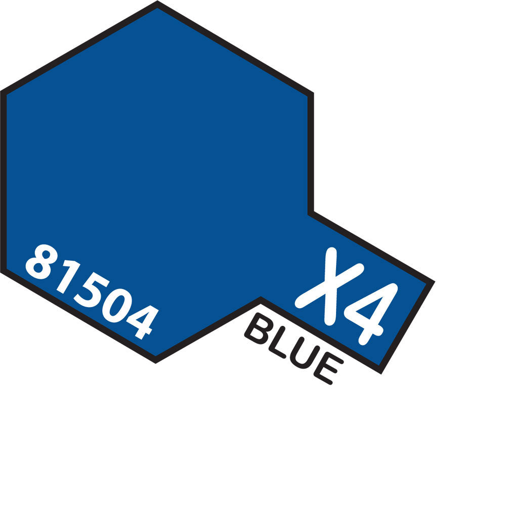 TAMIYA MINI X-4 BLUE