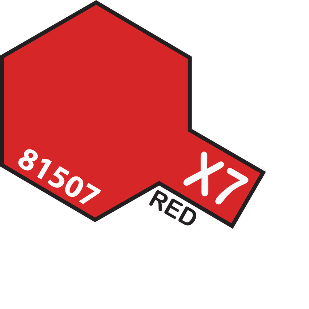 TAMIYA MINI X-7 RED