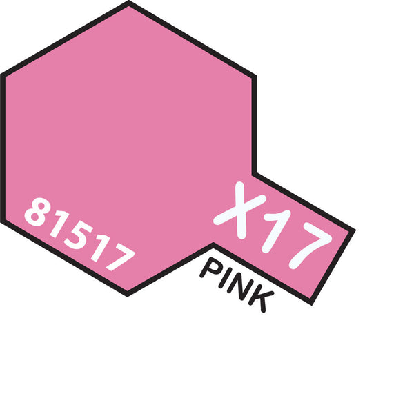 Tamiya Acrylic Mini X-17 Pink (10ml)