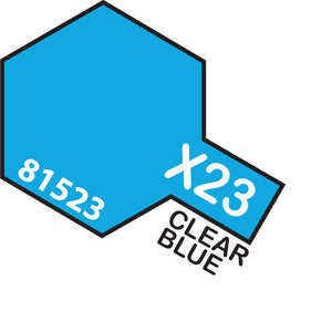TAMIYA MINI X-23 CLEAR BLUE