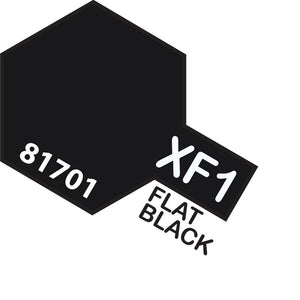 TAMIYA MINI XF-1 FLAT BLACK
