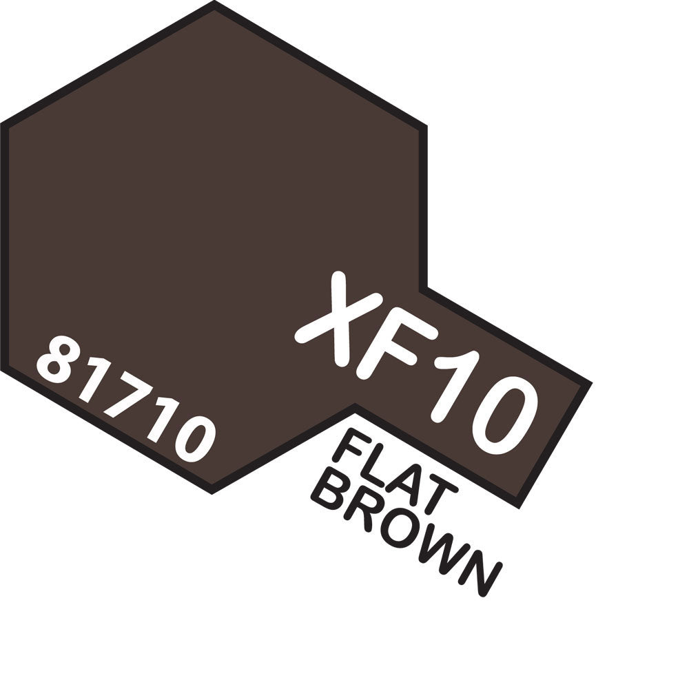 TAMIYA MINI XF-10 FLAT BROWN