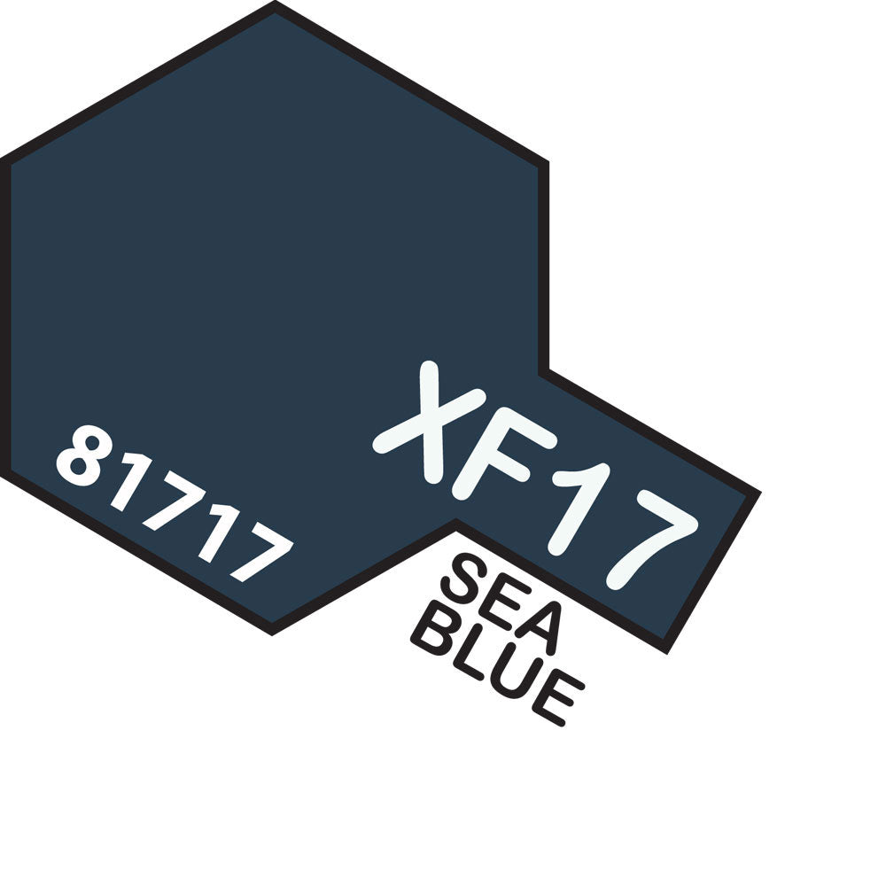TAMIYA MINI XF-17 SEA BLUE