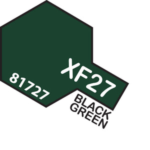 TAMIYA MINI XF-27 BLACK GREEN