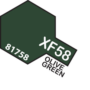 TAMIYA MINI XF-58 OLIVE GREEN