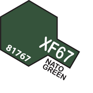 TAMIYA MINI XF-67 NATO GREEN