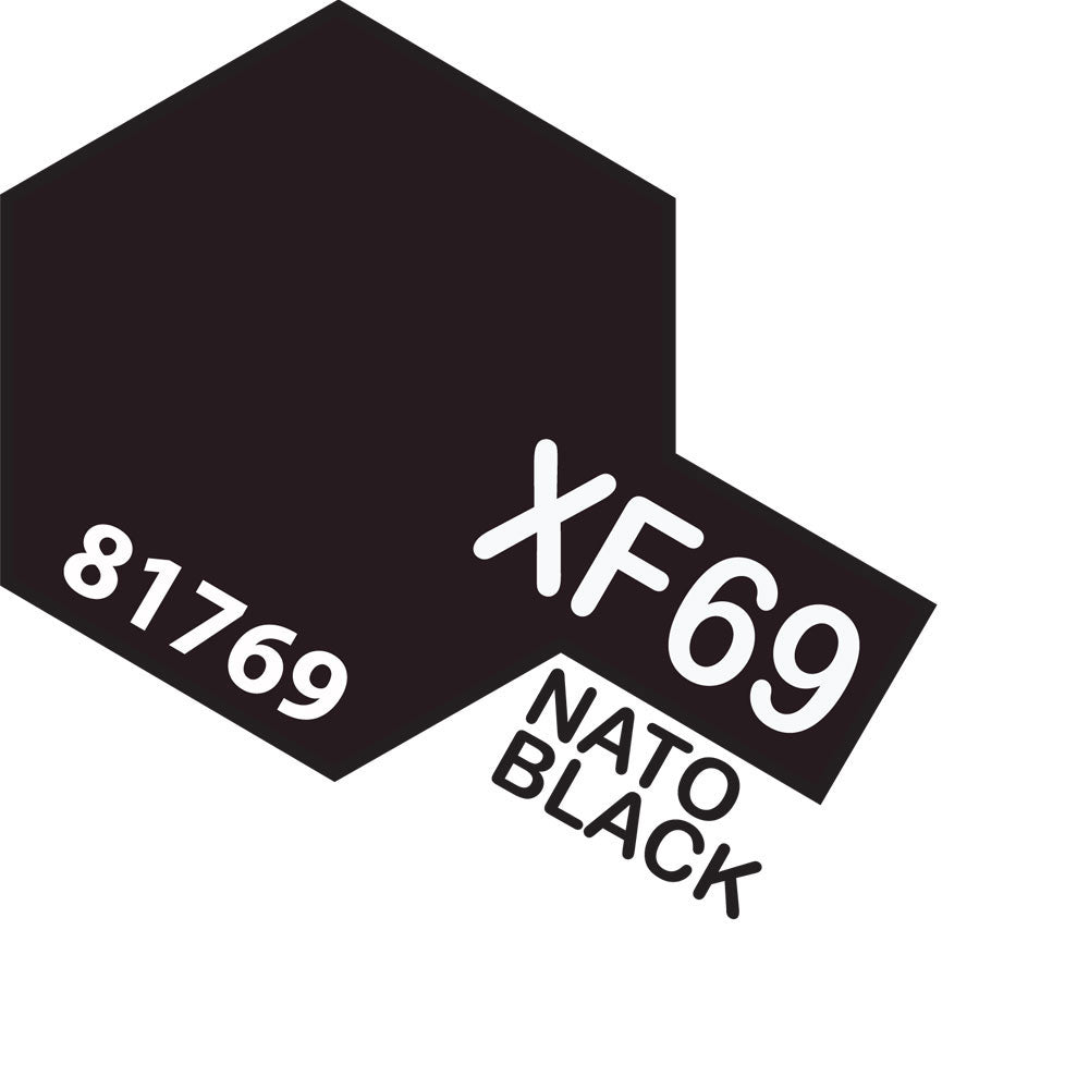 TAMIYA MINI XF-69 NATO BLACK