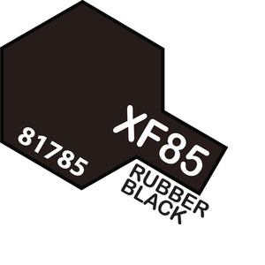 TAMIYA MINI XF-85 RUBBER BLACK