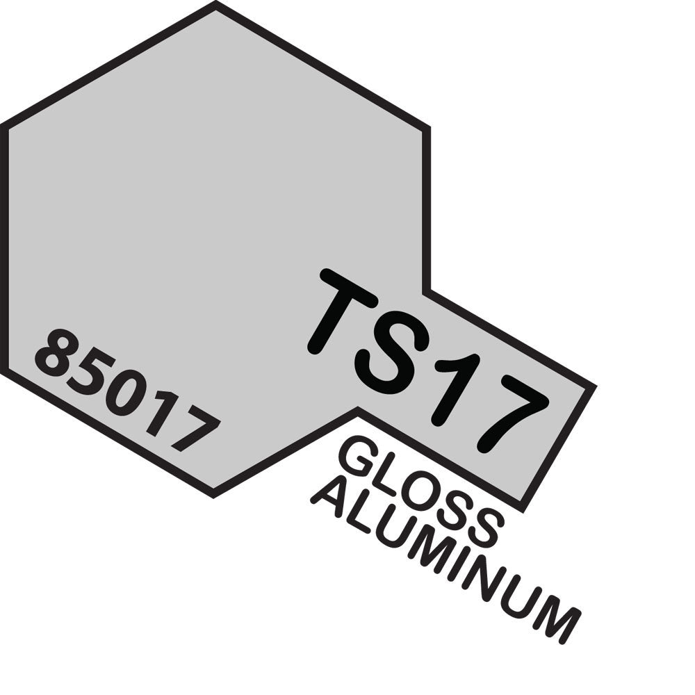Tamiya TS-17 Gloss Aluminium Spray Paint