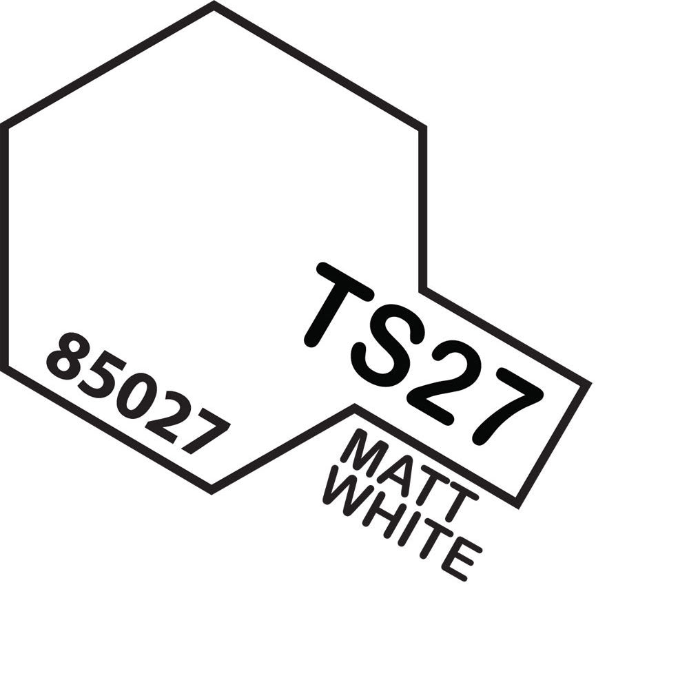 Tamiya TS-27 Matt White Spray Paint