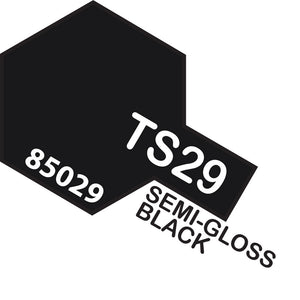 Tamiya TS-29 SemiGloss Black Spray Paint