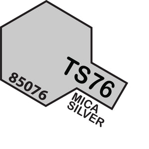 Tamiya TS-76 Mica Silver Spray Paint