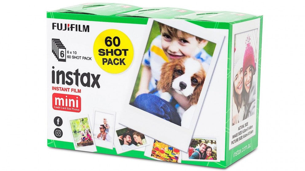 FUJIFILM Instax Mini Instant Film 60pack