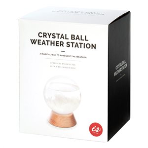 Crystal Ball Weather Station Storm Glass 87993